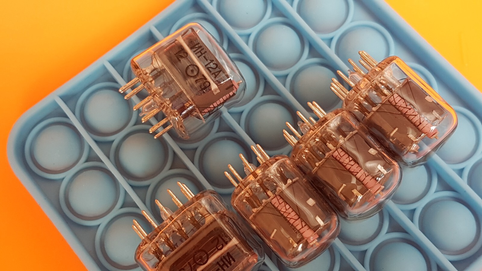 IN-12 x 2pcs. – Nixie Tubes for Clock – Tube Tested N- USSR rare