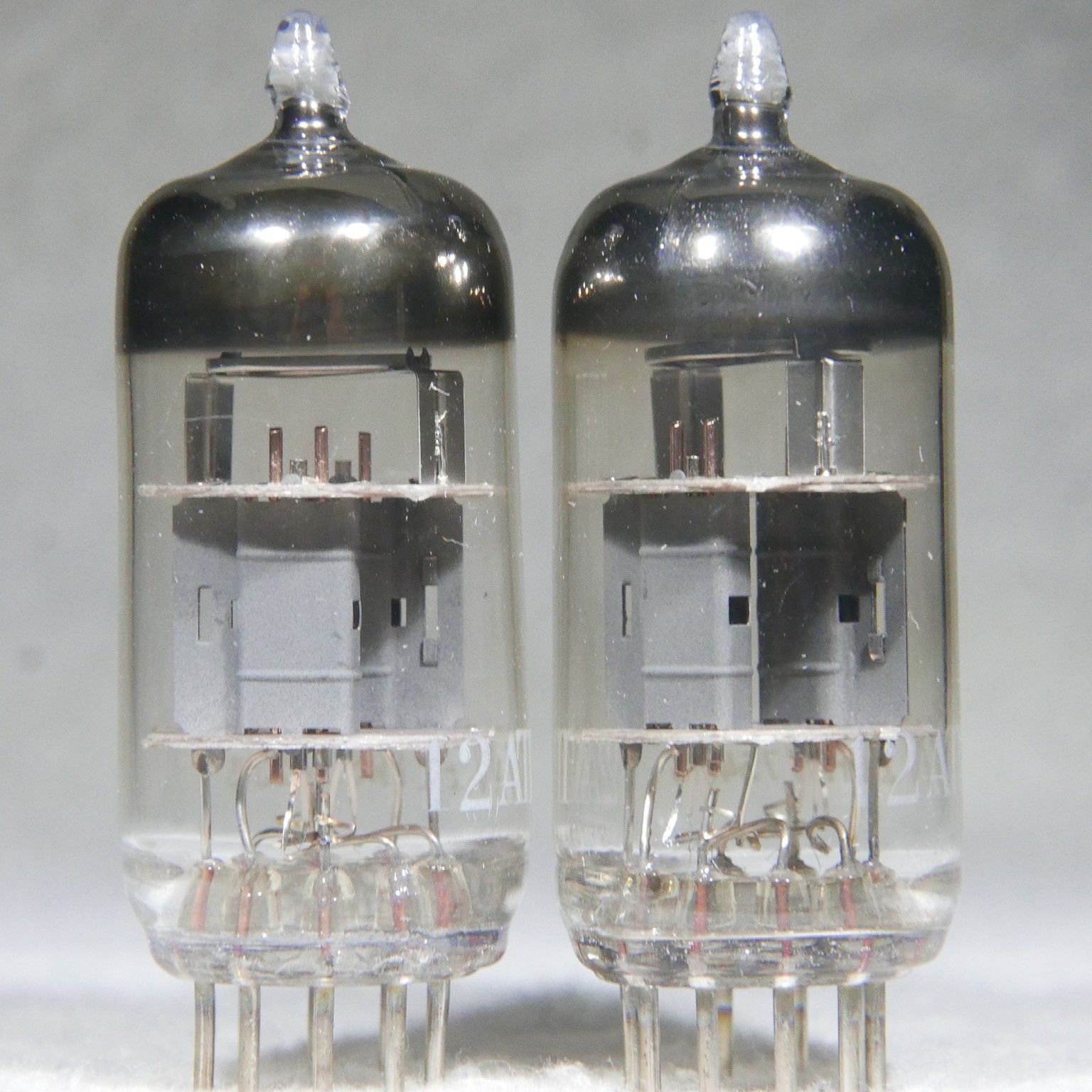 Matched Pair RT/Radiotechnique 12AT7WA/ECC81 Dual Getter Post 1970’s France
