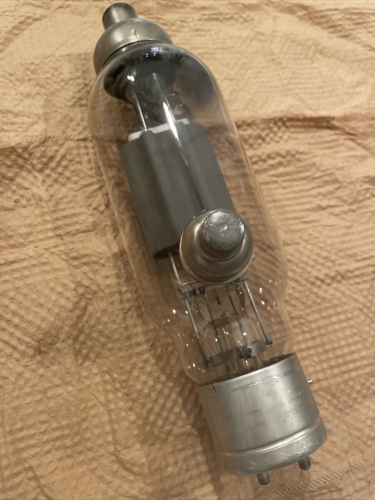 Rare EUC Vintage United Electronics HV-18 Air Cooled Transmitting Triode Valve