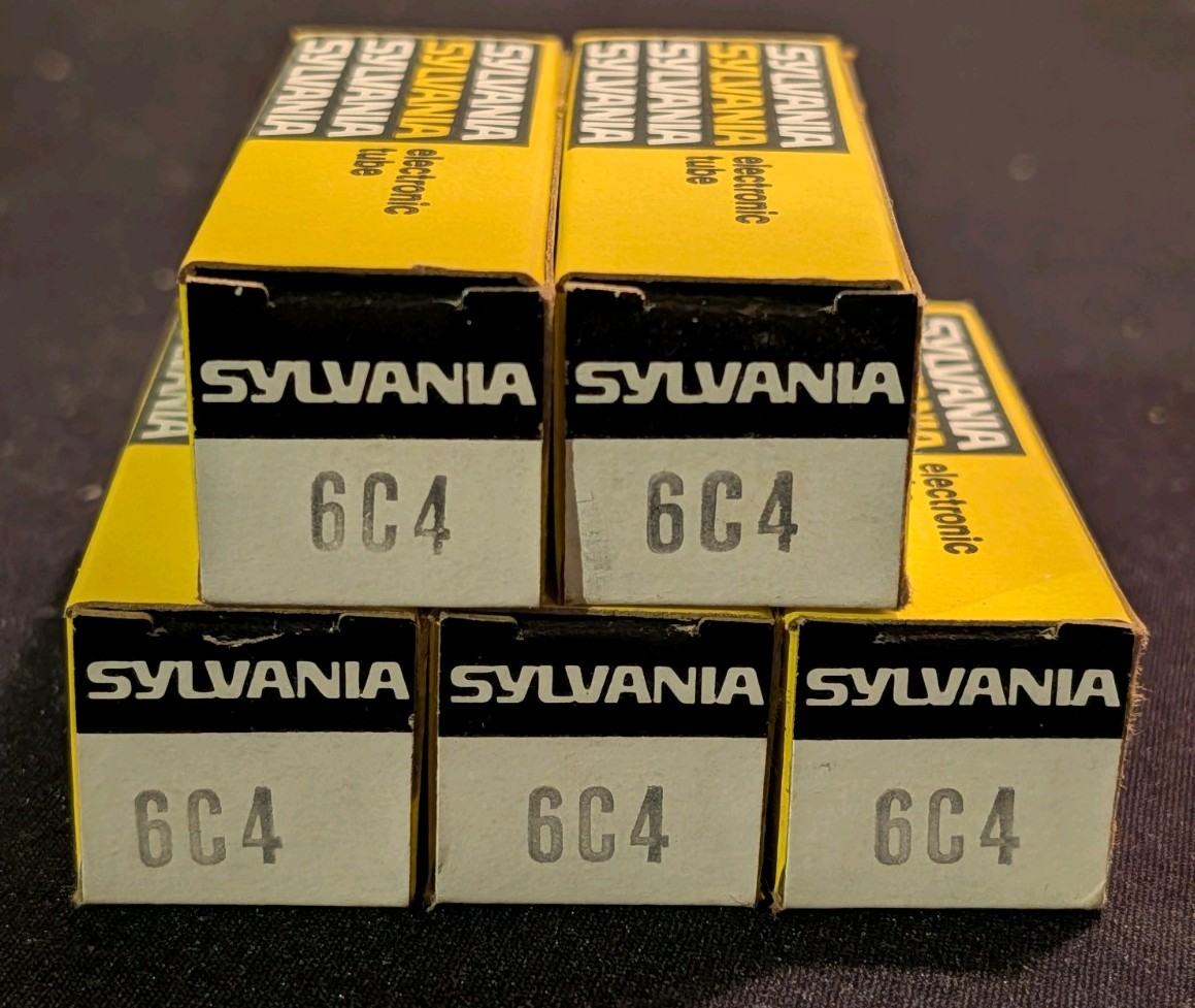Sylvania 6C4 Tubes