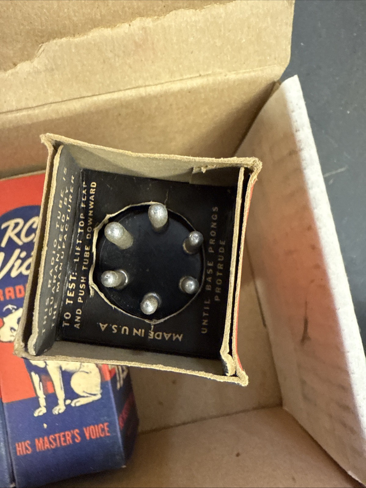 Lot Of 2: RCA Victor Type 89 Tube New Old Stock In Original Box