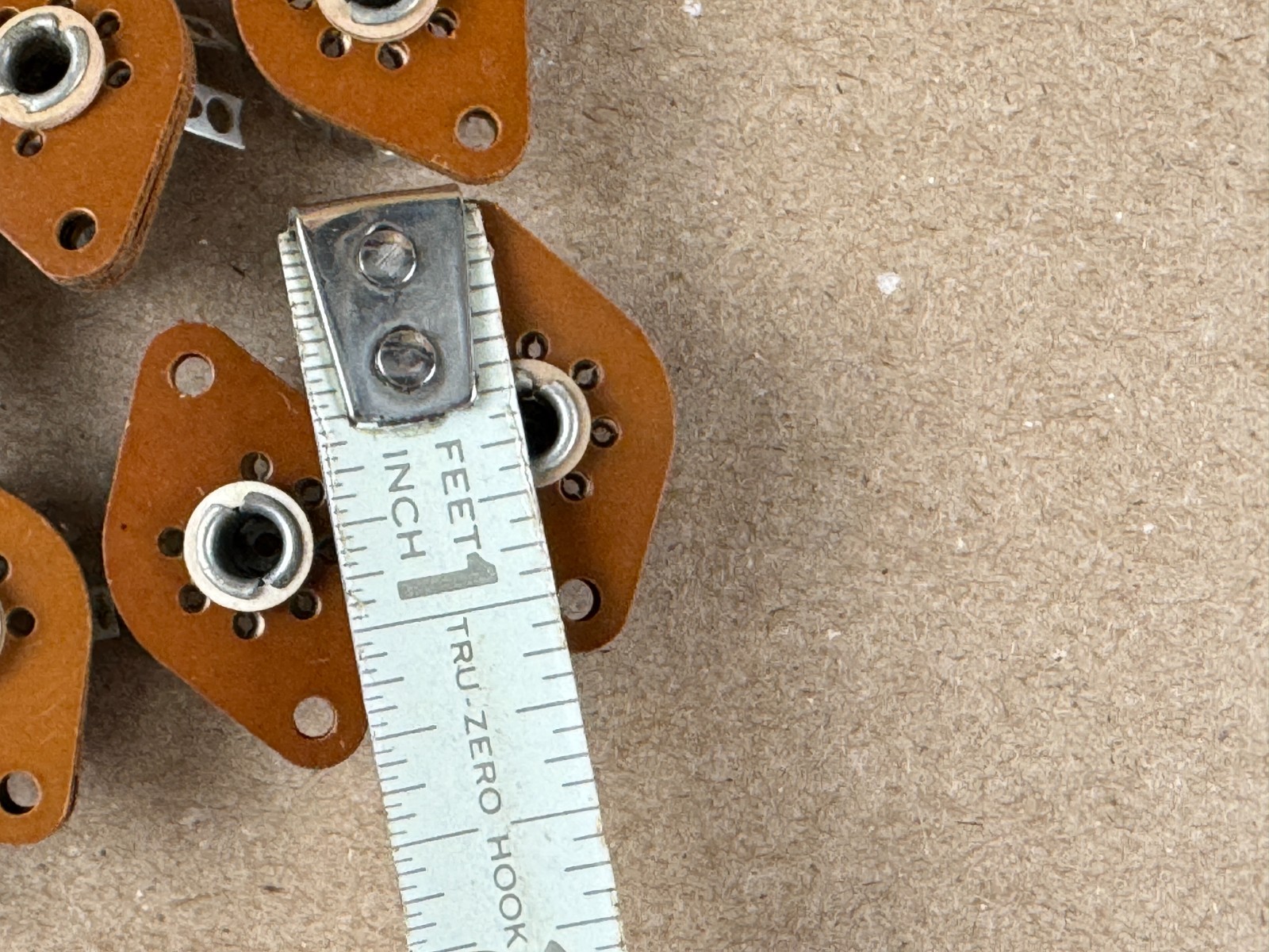 10 NOS Vintage Phenolic Wafer 7-pin Vacuum Tube Sockets for 6AU6 (Qty Avail)