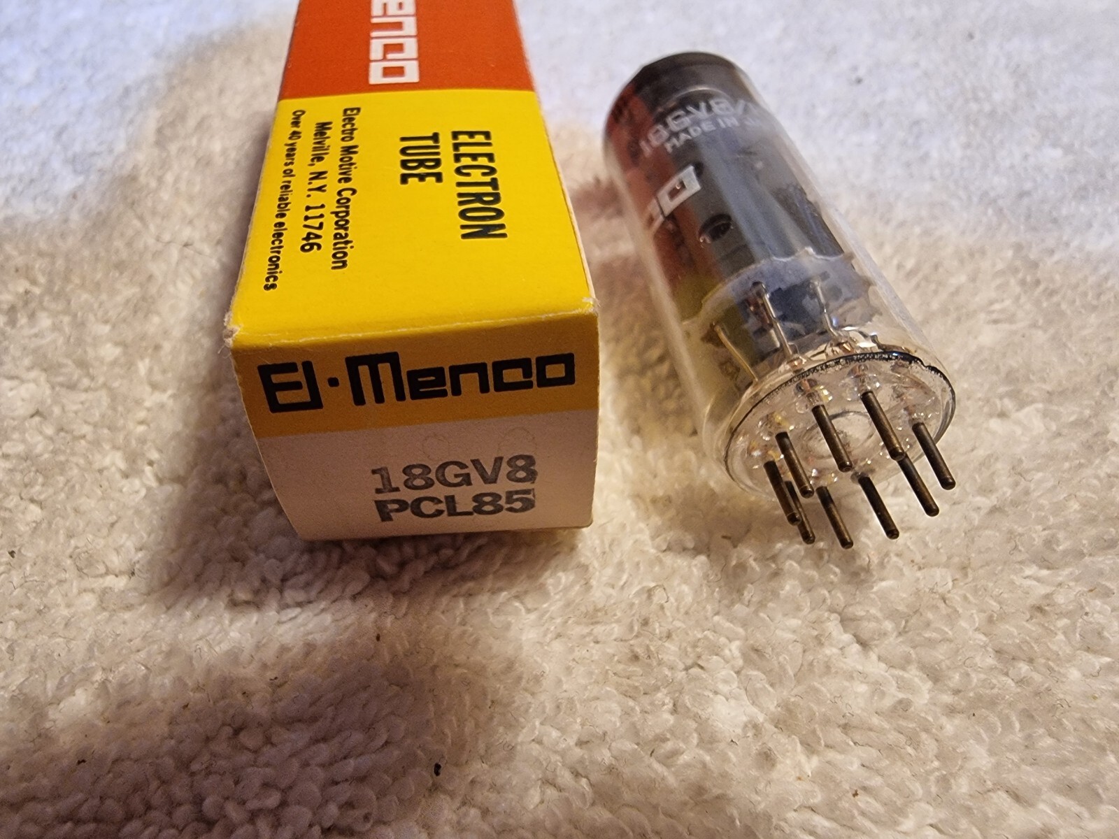 PCL85 -18GV8 EI Menco tube NOS