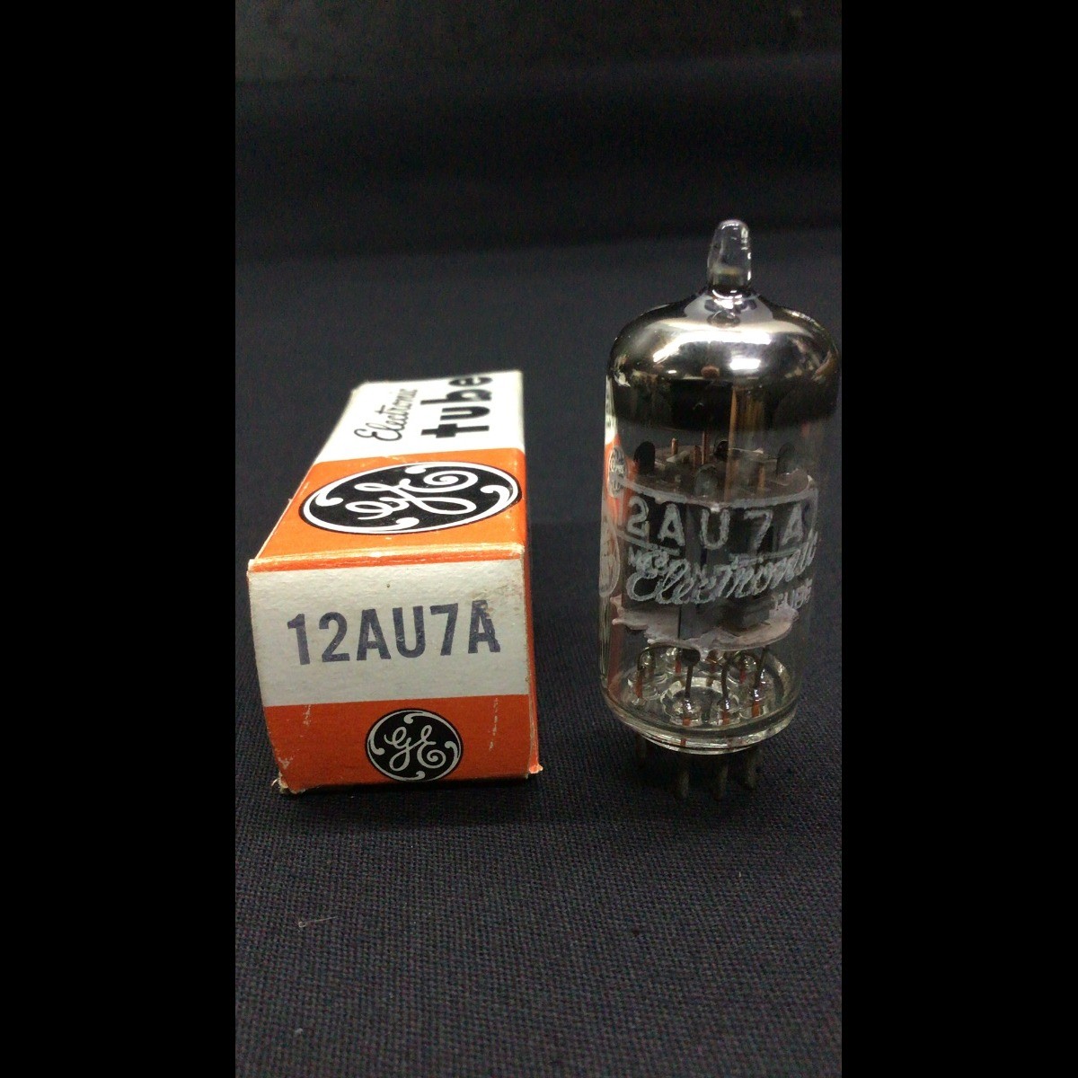 NOS GE (Mazda CIFTE) 12AU7A ECC82 France Premium Audio VACUUM TUBE Tested 5.9309