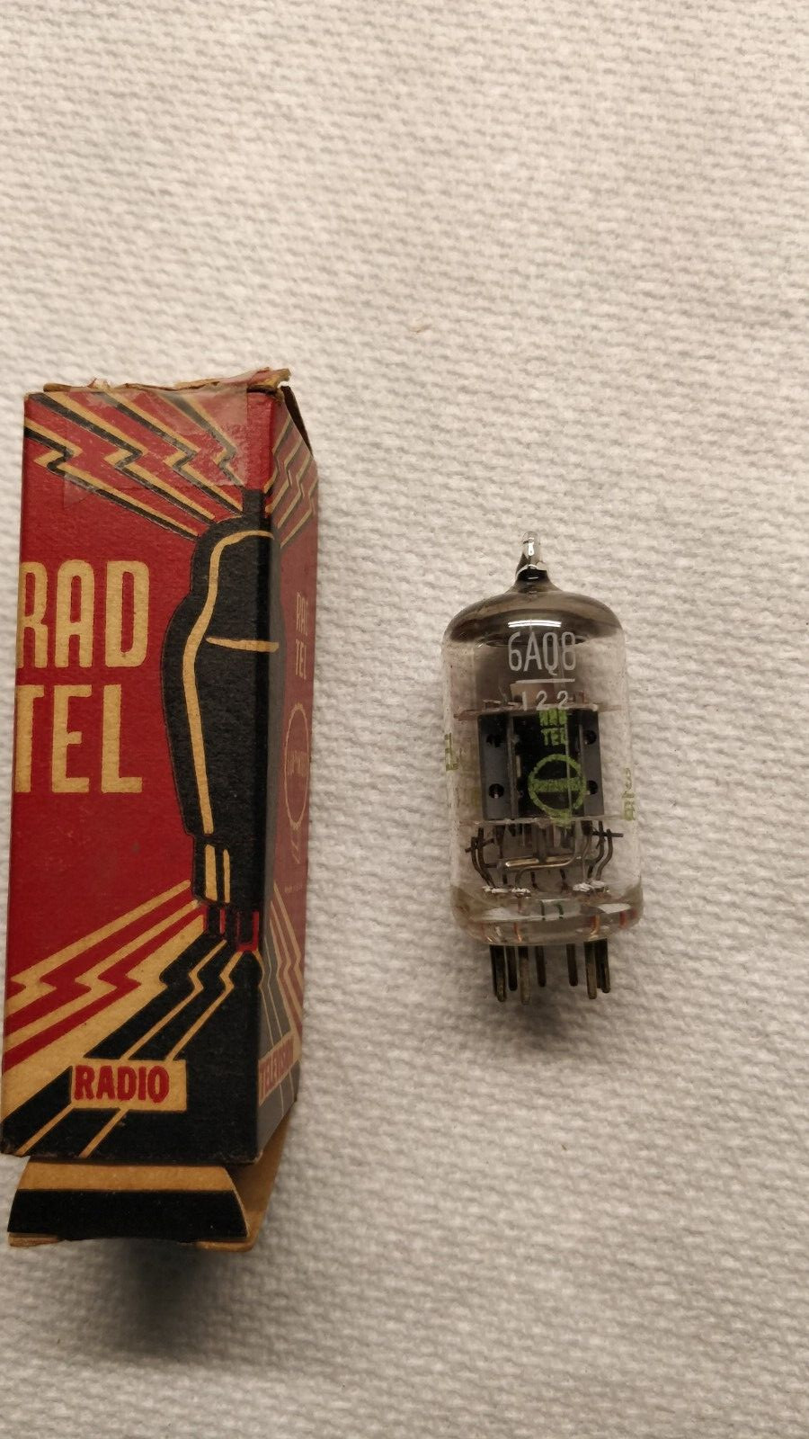 Rad Tel 6AQ8 Vacuum Tube