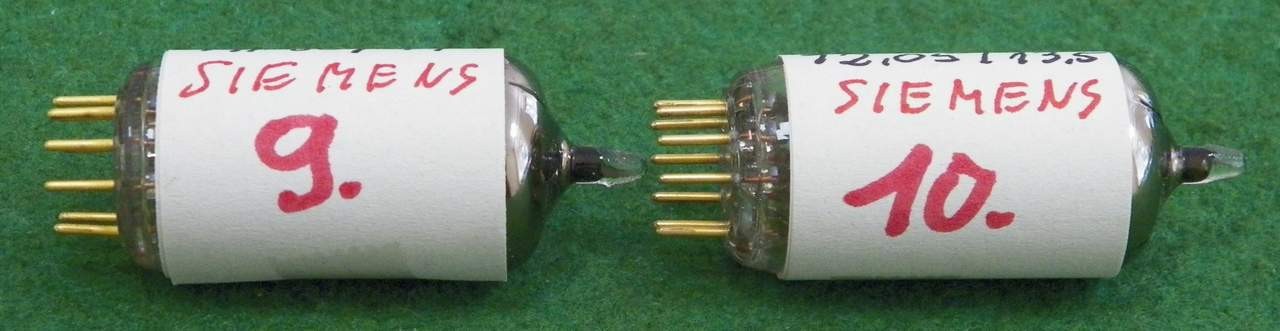 New / Nos E88CC (6922) Siemens Double Triode Pair – (9-10)_[=T=]