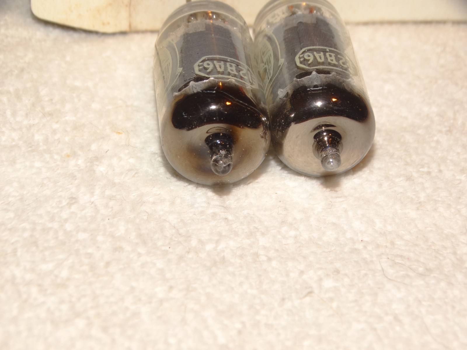 2 x 12BA6 SHIELD Tubes *Tested*NOS*NIB* #6