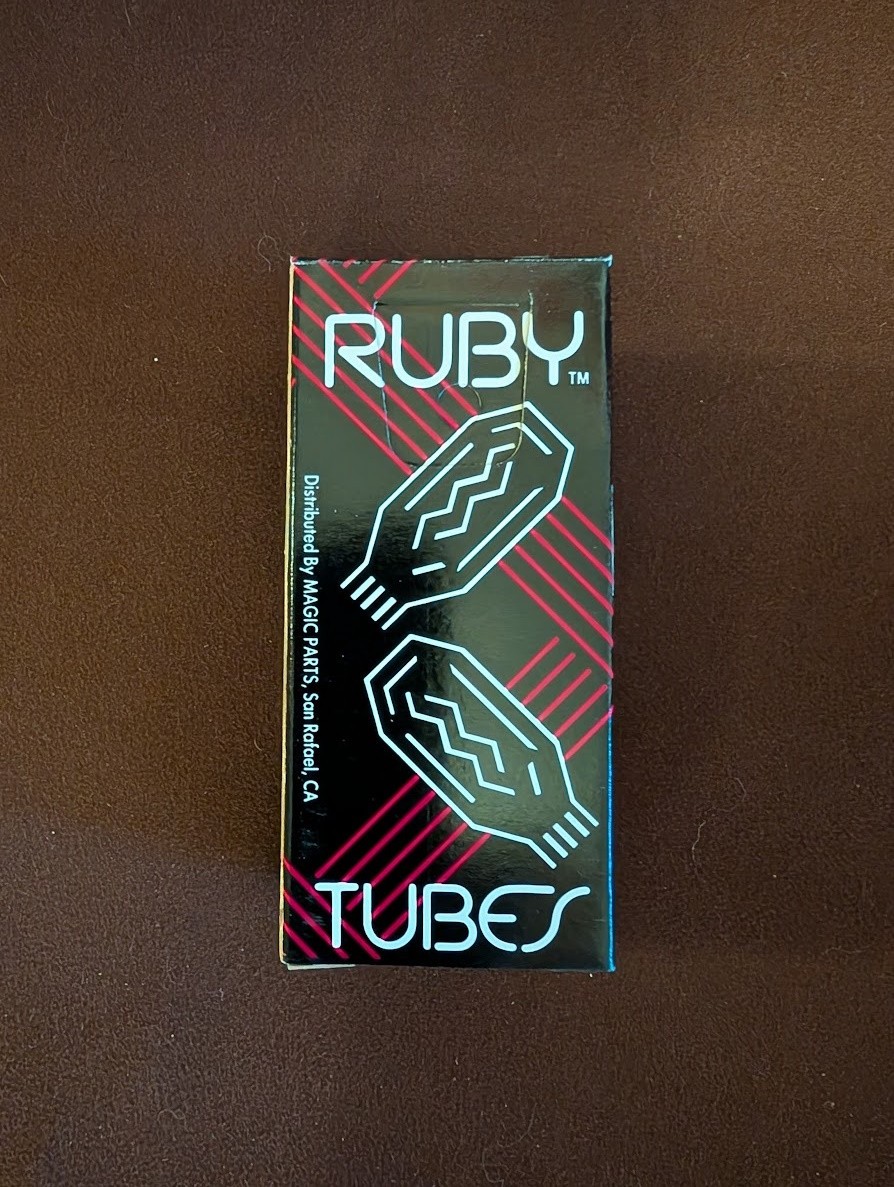 Ruby 6V6GTBC Vacuum Tube