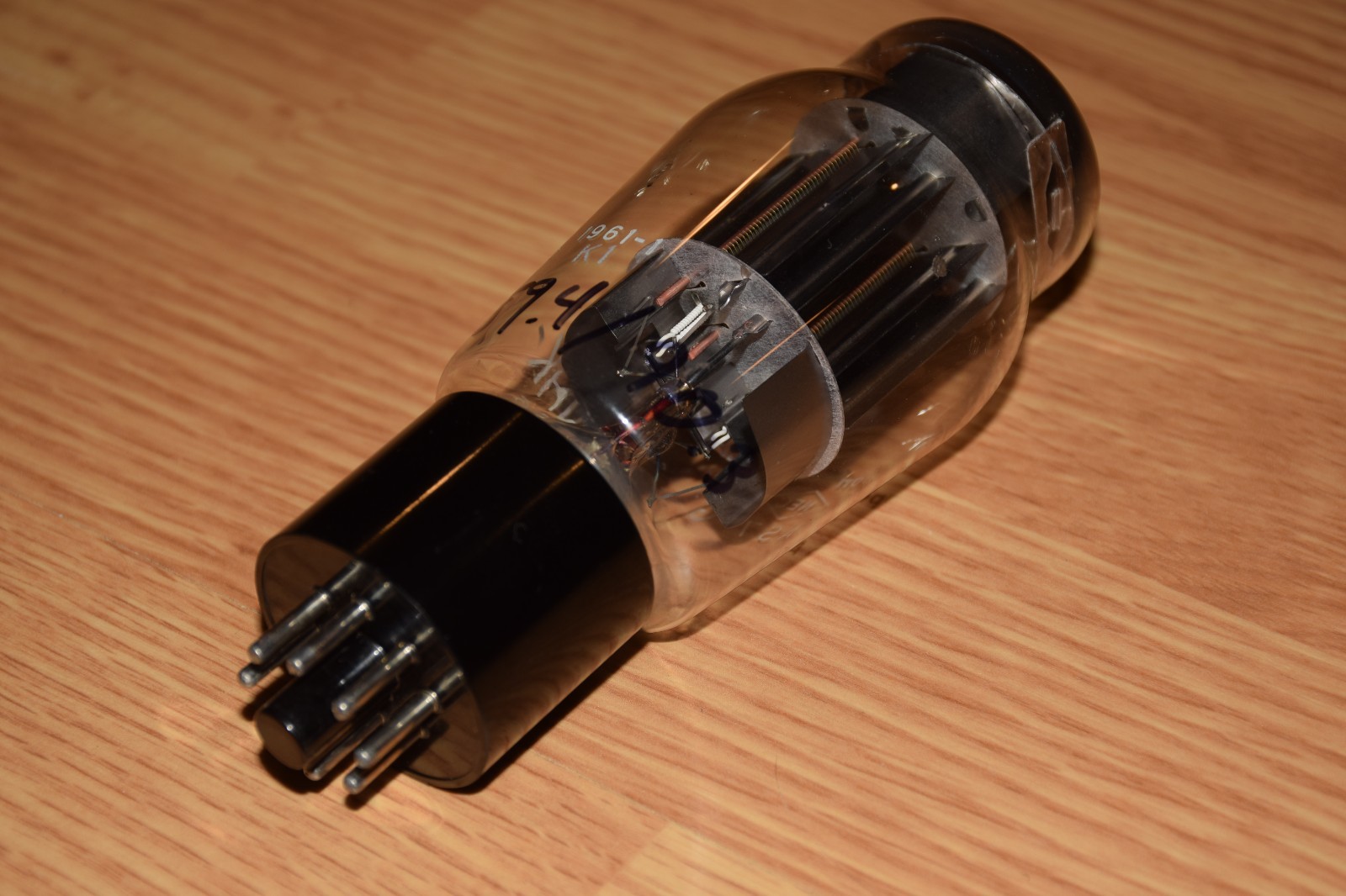 6AS7G NEC Nippon WE Japan Vintage Coke Bottle Power Tube Headphone Amp STRONG!