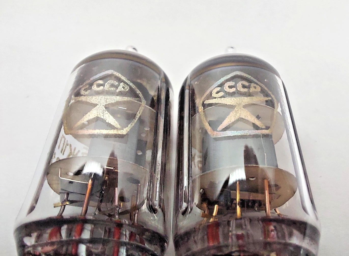 US Stock! 6J1P 6J1 EF95 Voskhod (Rocket Logo) 1981 Matched Pair (2pcs) Tubes NEW