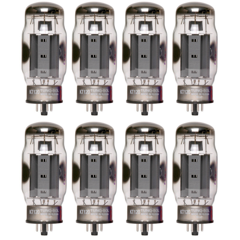 Octet of Tung-Sol KT120 Power Vacuum Tube