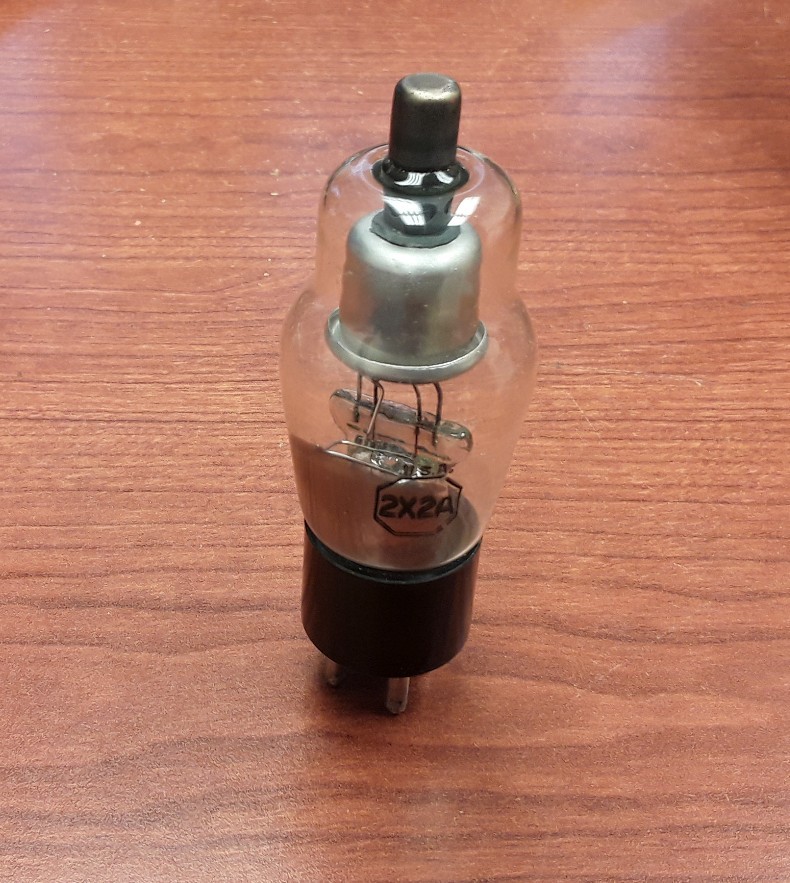 GENERAL ELECTRONIC ELECTRIC TUBE, 2X2A, 61-52 188-5