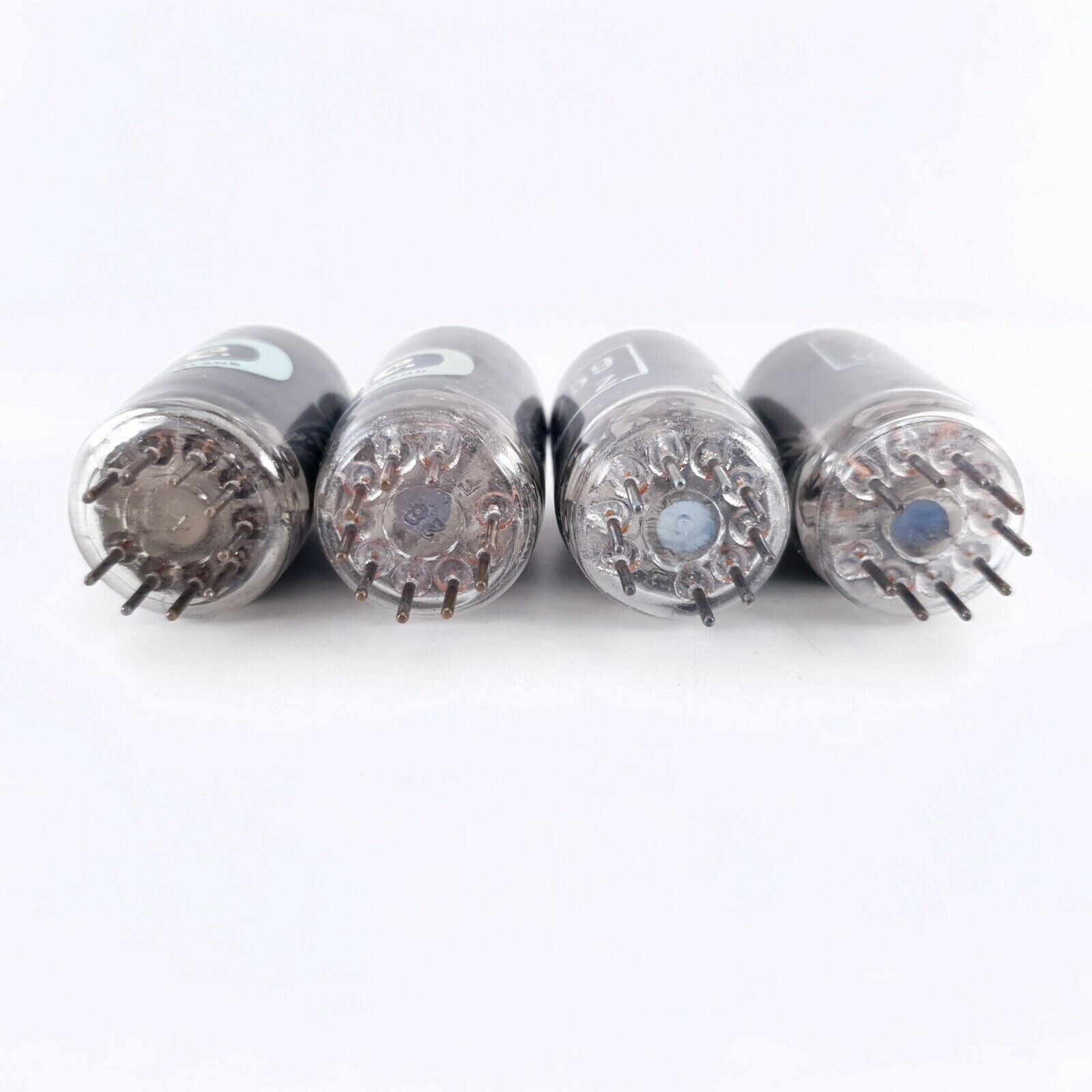4 X Z759 / CV5060 GEC TUBE. 1960s PRODUCTION. SMOKED GLASS. AD ENA