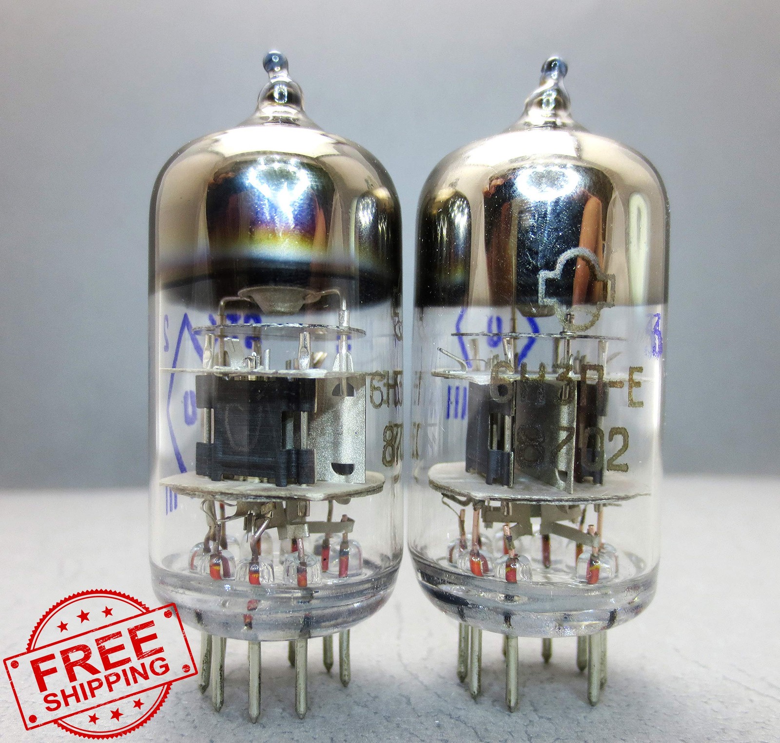 Tested Matched Pair 6N3P-E NOS Vacuum Tubes (Upgrade 5670)