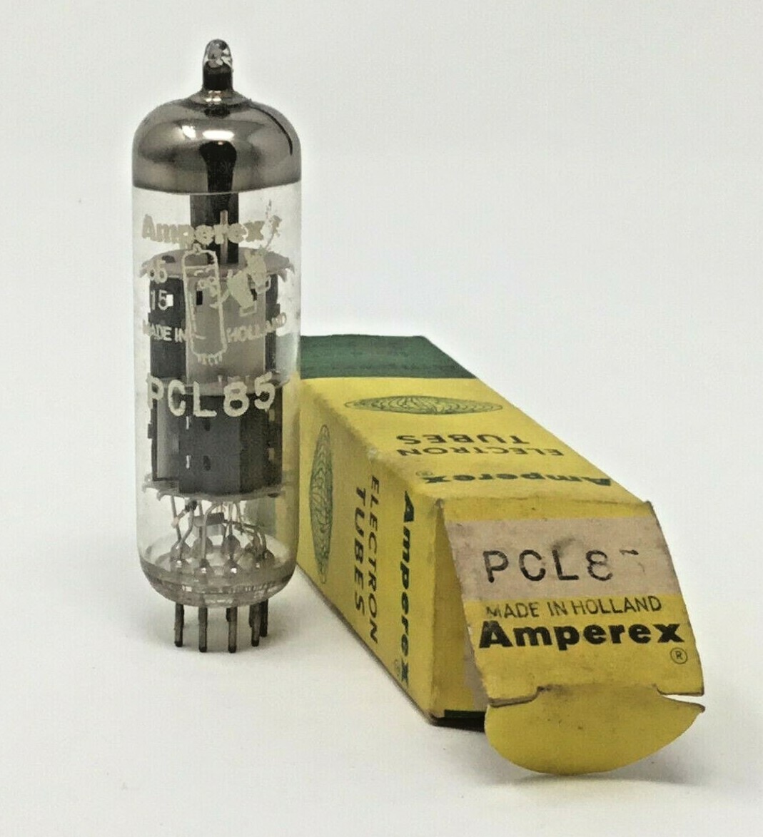 AMPEREX PCL85 VACUUM TUBE VALVE~ NOS ~ with Original Box ~ 18GV8 ~ PCL805