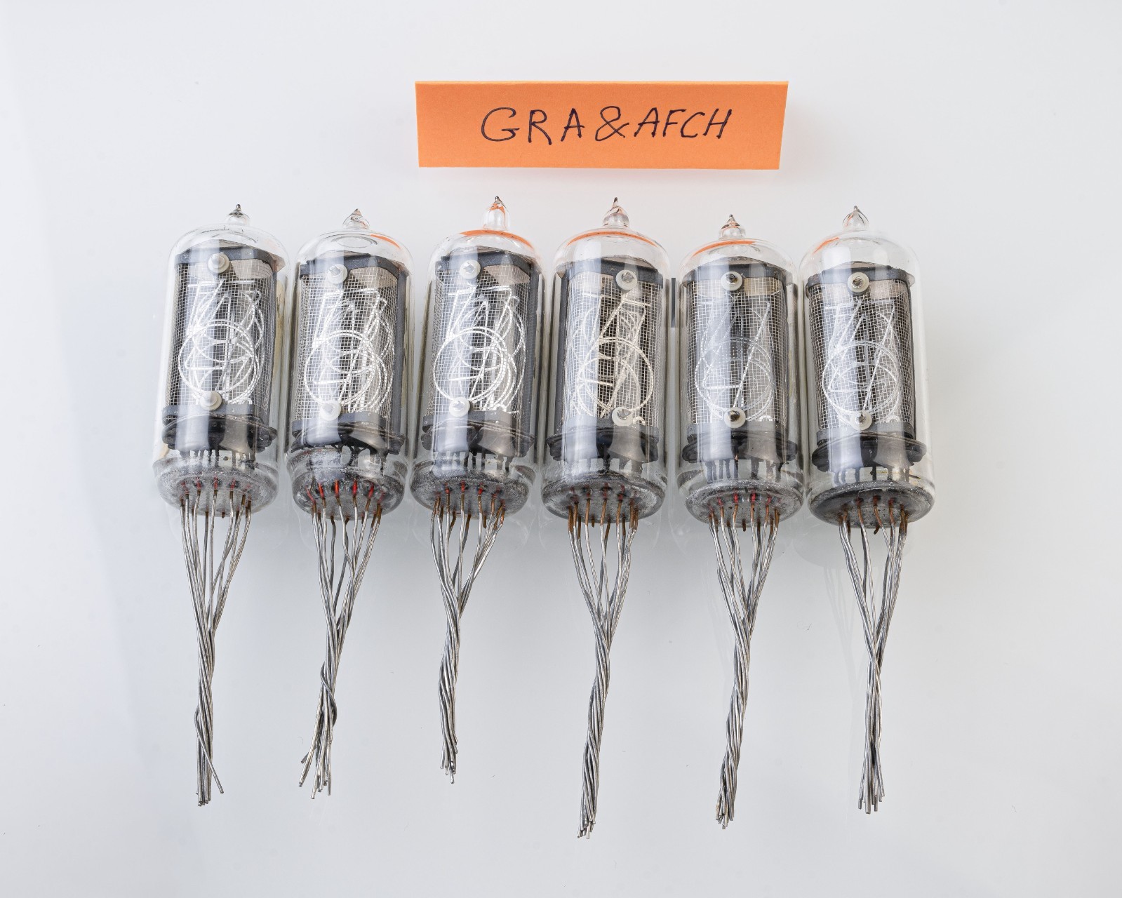 Nixie Tubes IN-8-2 Very Rare FINE GRID NEW TESTED [6 Tubes SET] FAST DELIVERY