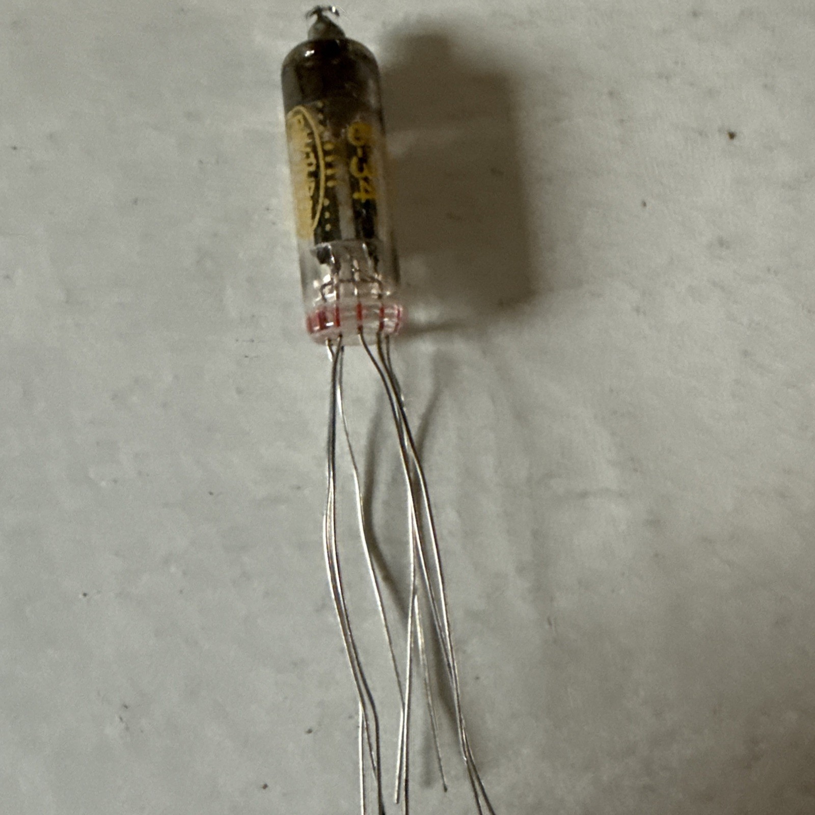 Lot Of 2: RAYTHEON JRP SUBMINIATURE TRIODE TUBE , NOS TU1