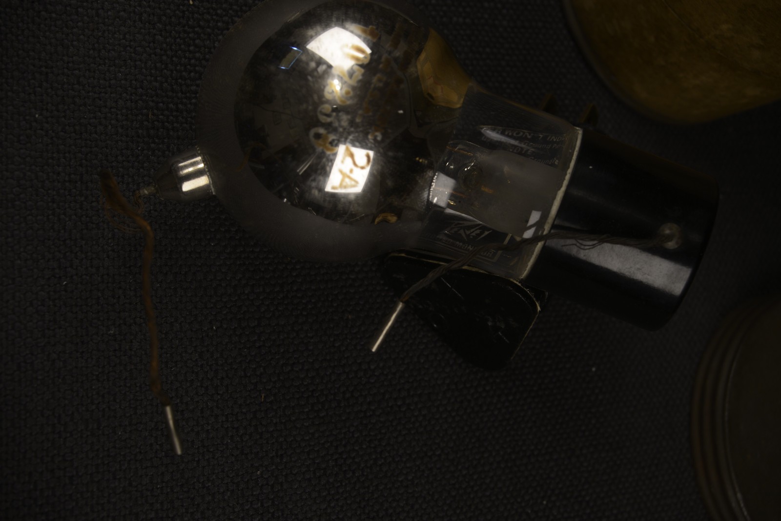 Western Electric 2-A tube sound bulb for 1930s movie projectors