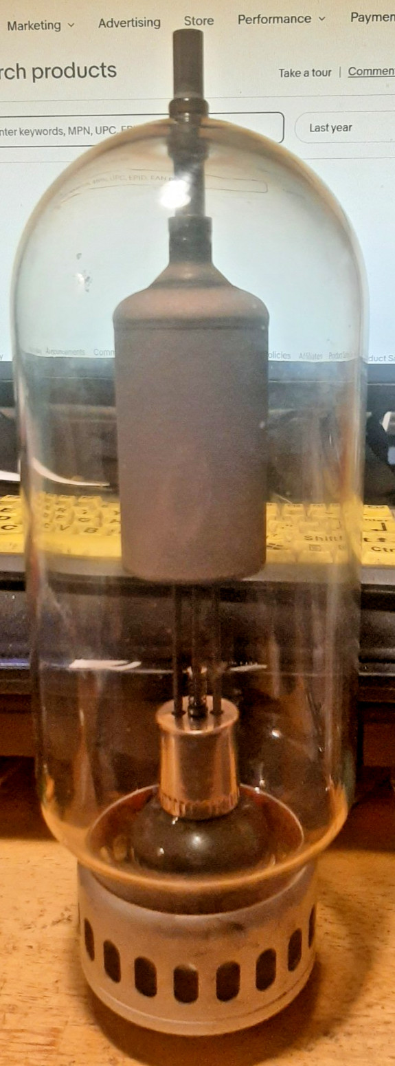 Eimac 2-450A-Style Half-Wave Rectifier Tube – NON Working