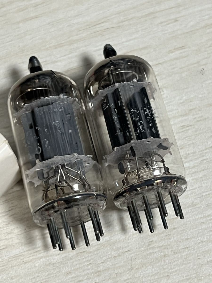 Telefunken ECC82 12AU7A Tube Pair No Diamond Excellent JAPAN