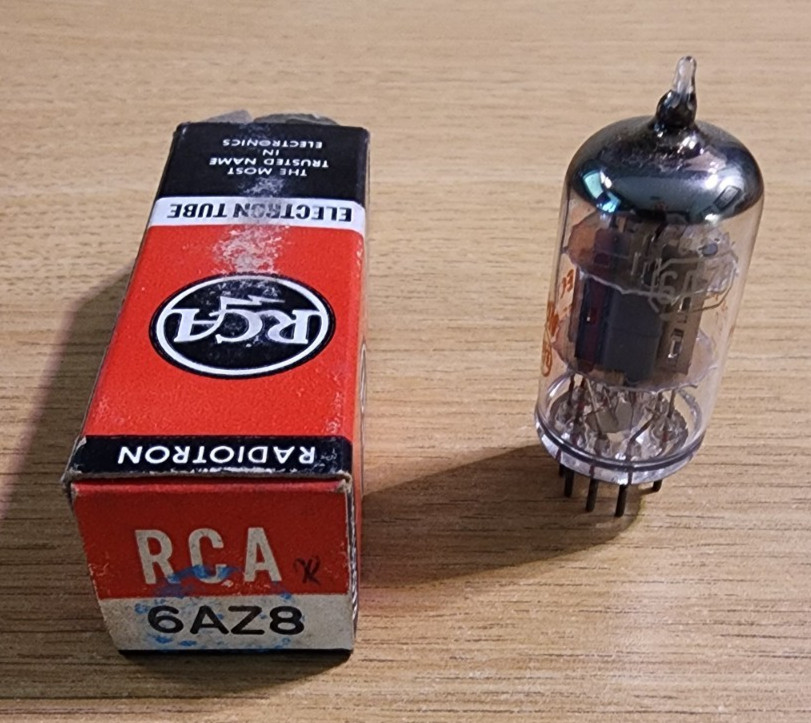 6AZ8 RCA Triode-Pentode Vacuum Tube – NOS – TESTED