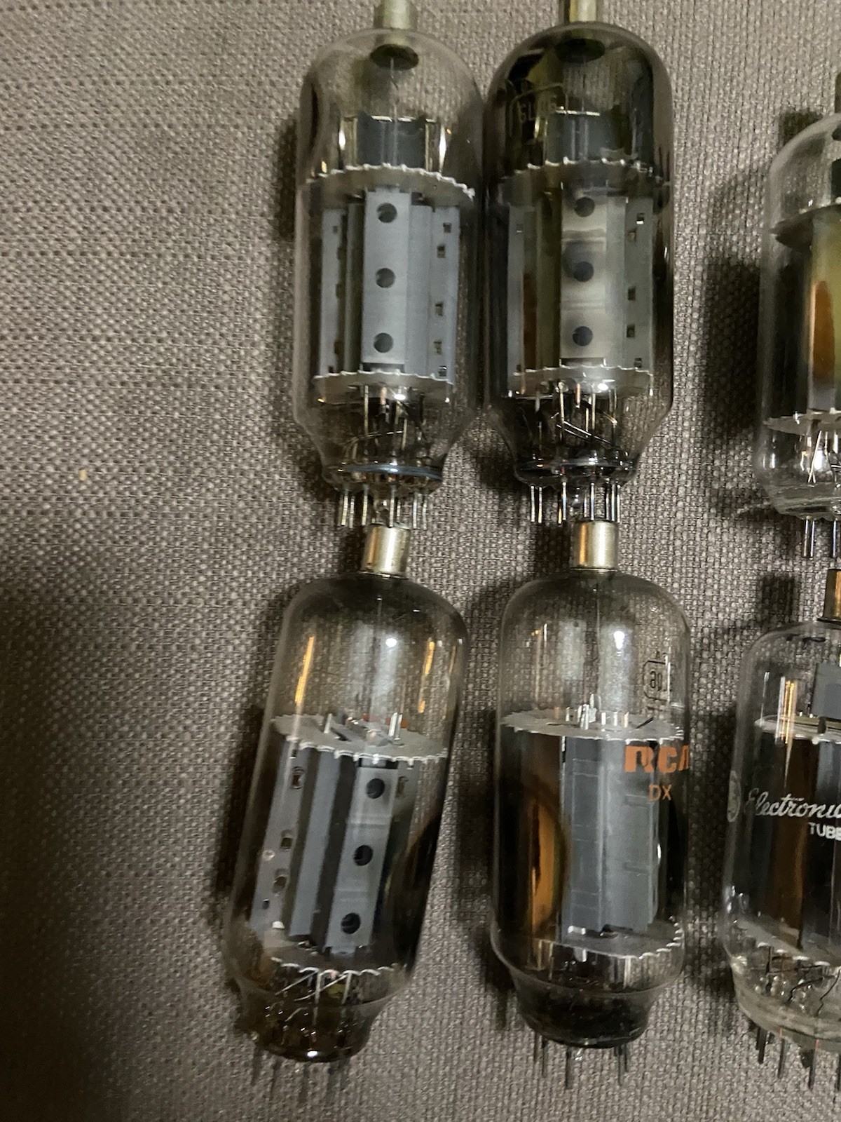 6je6c / 6lq6 tube Lot (low Emissions Test Results) USED