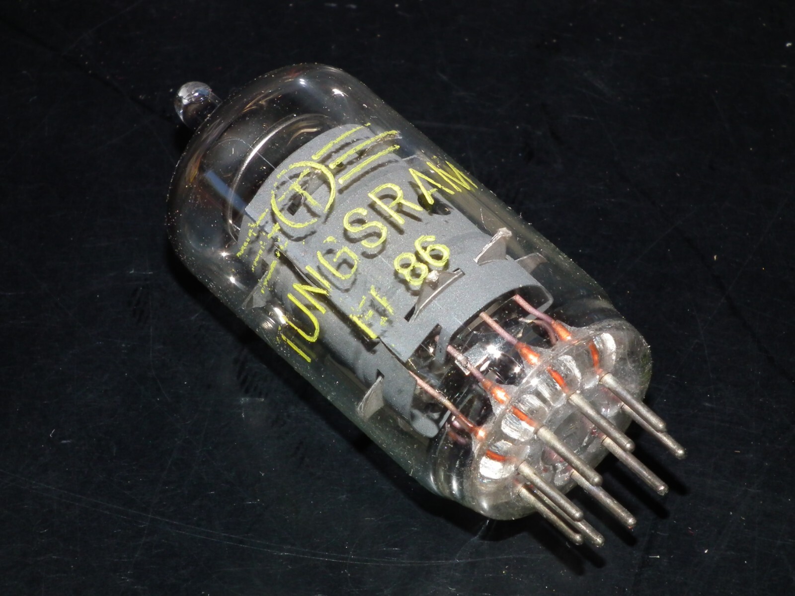 EF86 Tungsram 6267 NOS NIB, low noise, no microphonics, perfect tubes!
