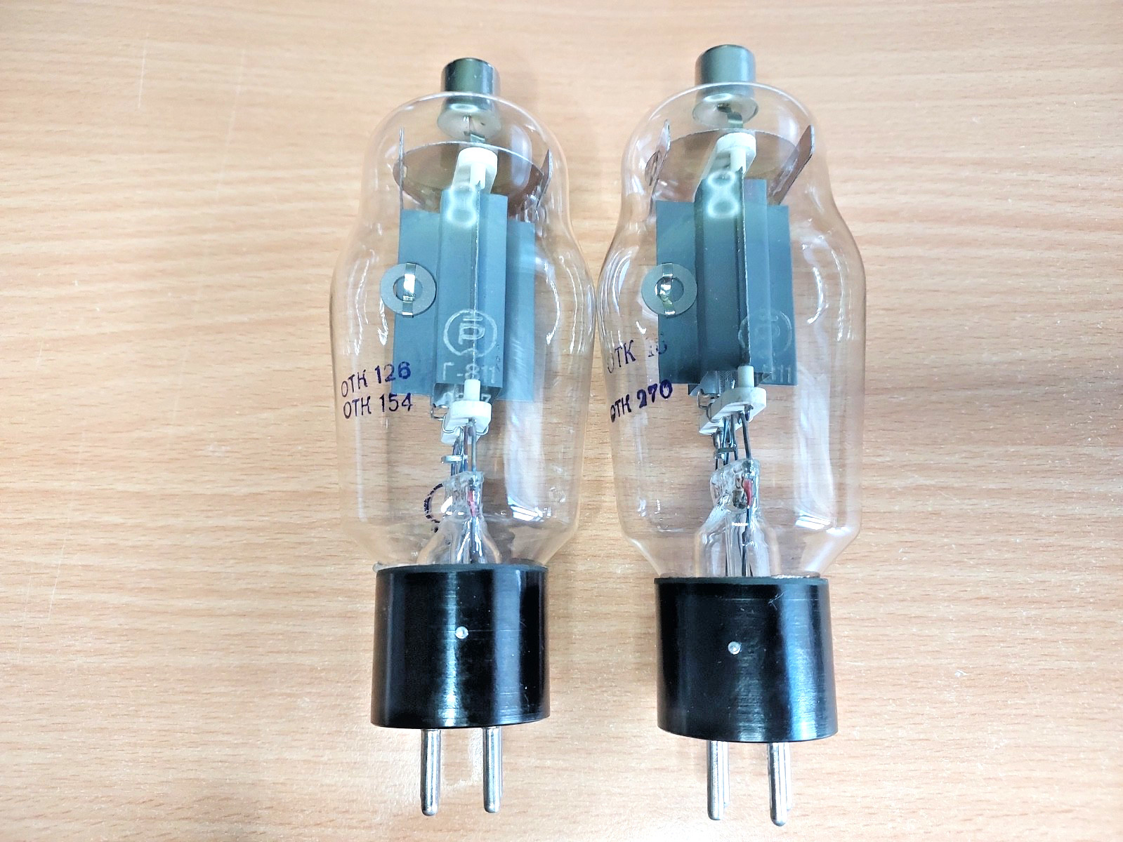 2pcs G-811 G811 811A Г-811 Generator Triode Same Date 1977s Tubes NEW NOS