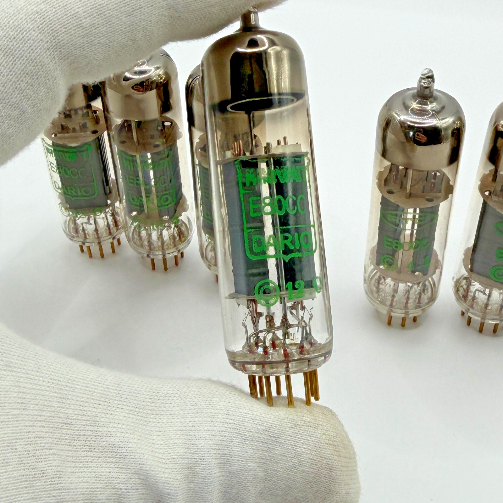RTC Miniwatt E80CC 6085 CV5989, code VBA, Philips Heerlen factory, O getter