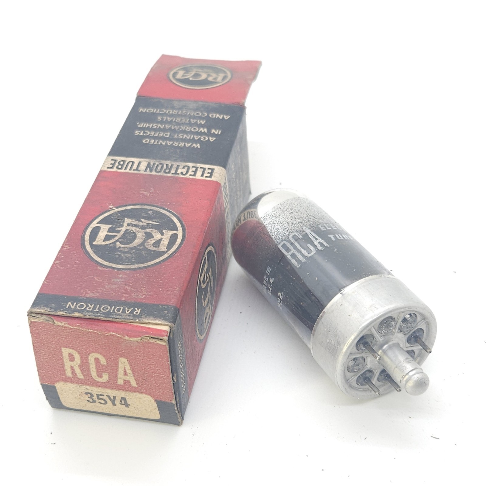 RCA Vintage Vacuum Tube Model 35Y4 Tested Electronic Radio Audio Tube Valve