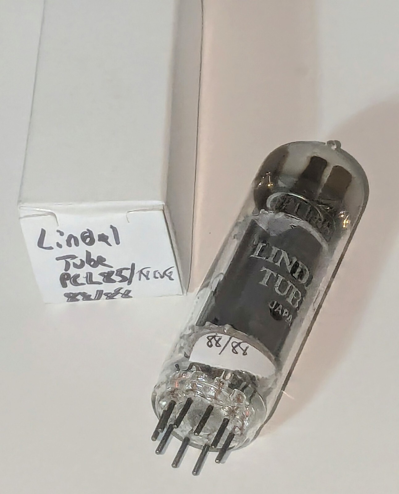 Vintage Tested Good Balanced Lindell Tube PCL85/18GV8 Radio TV Vacuum Tube
