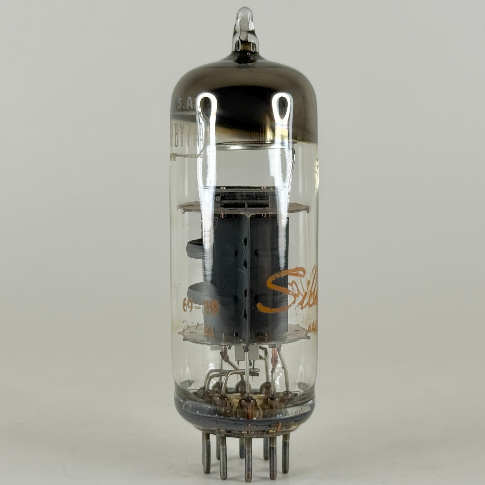 (1) Tested Silvertone 12BY7A Tube Date Code 69-39 Sharp Cutoff Pentode 12BY7 A