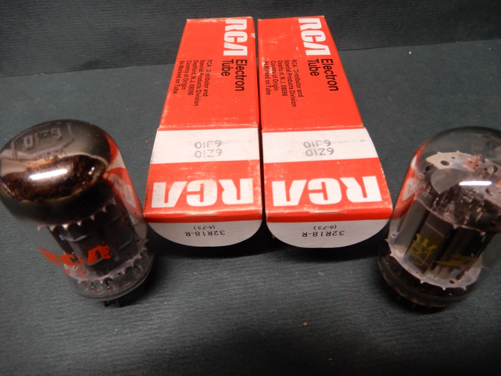 RCA and Zenith 6Z10 6J10 Vacuum Tubes Untested