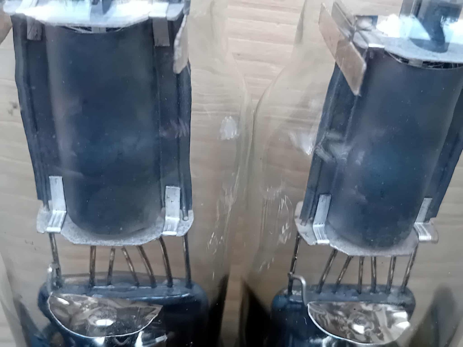 Rare! Matched Pair of 6F6S ( 6F6G 6F6GT) Pentode Tubes Cobra NEVZ 56′ 57′ NOS