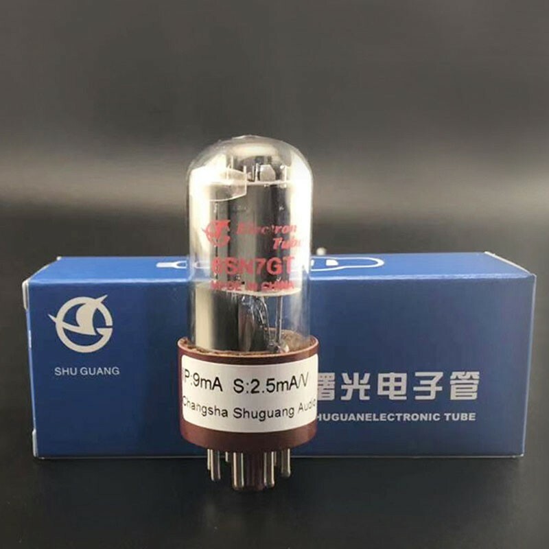 Shuguang 6SN7GT Vacuum Tube Electron Tube Replace For 6N8P-J 6H8C CV181-Z 6N8P-T