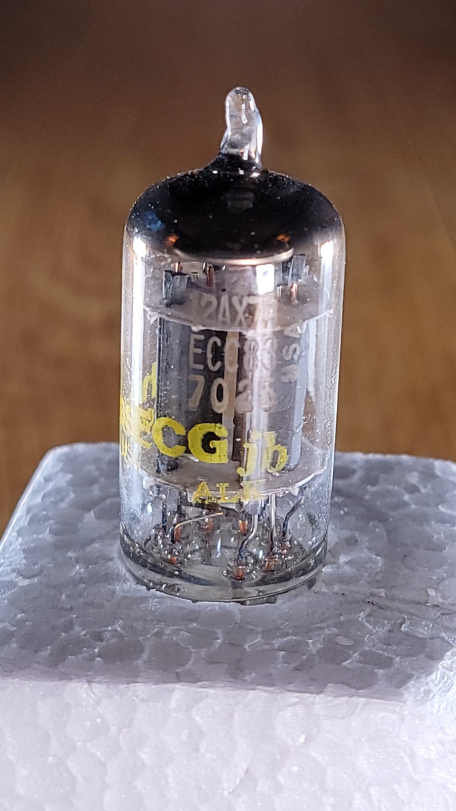PHILIPS ECC83 12AX7A 7025 MULTI AVAILABLE BLK PLATE VACUUM TUBE NOS- SOLD AS IS