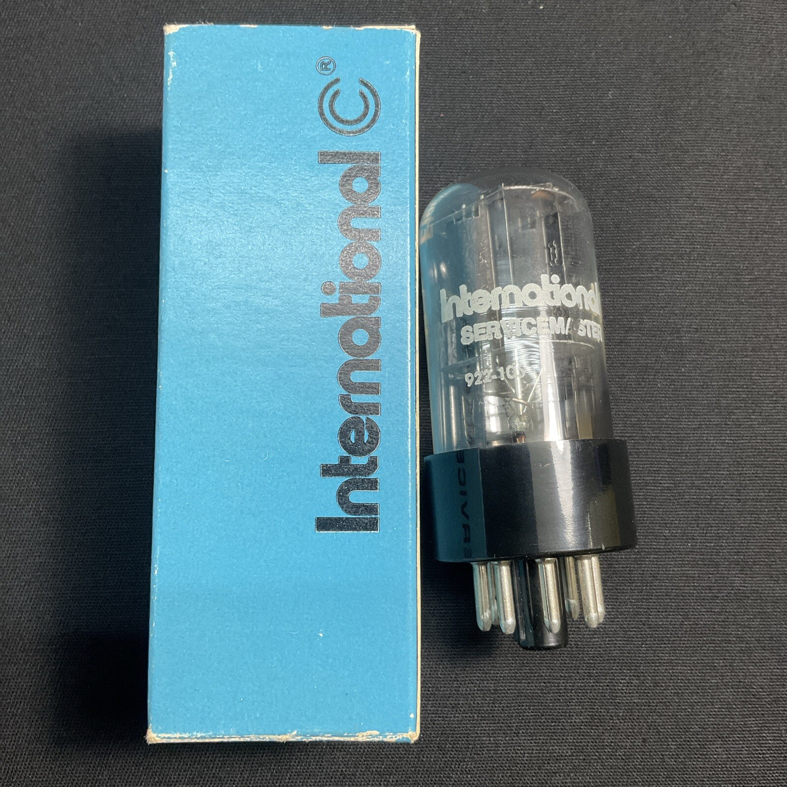 NOS RCA (LABELED INTERNATIONAL) 6SL7GT AUDIO VACUUM TUBE TESTED E.10265.C