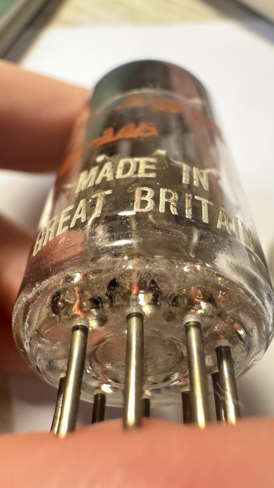 Blackburn 161 Mullard ECC83 12AX7A Phono Grade Ultra Quiet Musical Grail Tube