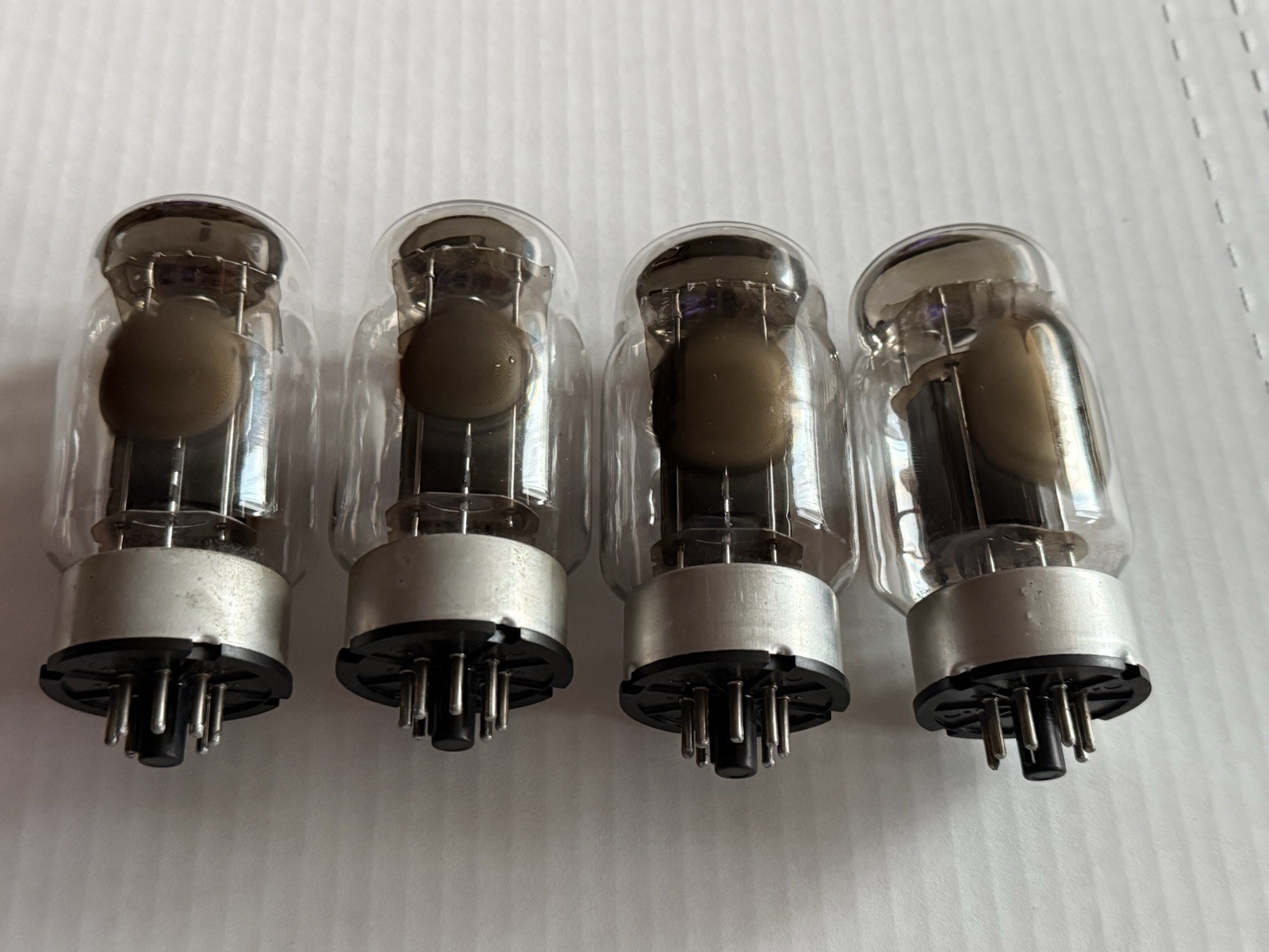 Set of 4 GEC KT88 Tubes. Test Good. Tested In Amp Also.