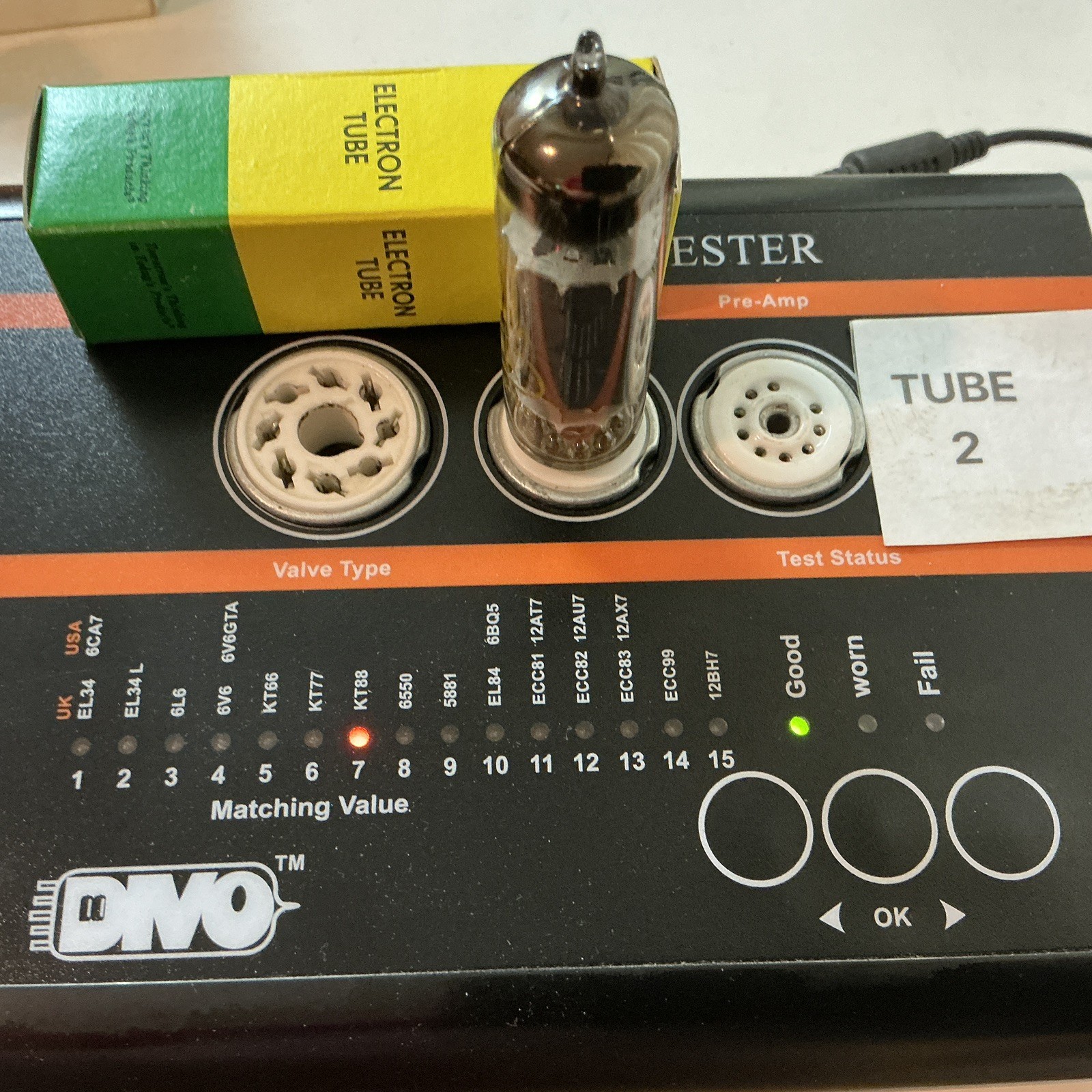 Rare ANOS Amperex EL84 6BQ5 Tubes rX3 D-Get MATCHED QUAD N709 E84L CV2975 L@@K!