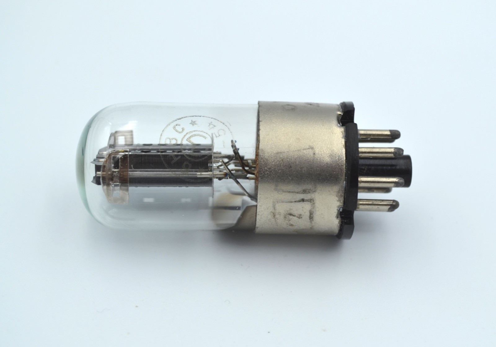 1pcs 6N8S New STRONG MELZ Holed Anodes Metal Base NOS tube 6SN7 ECC32 6SN7G 1578