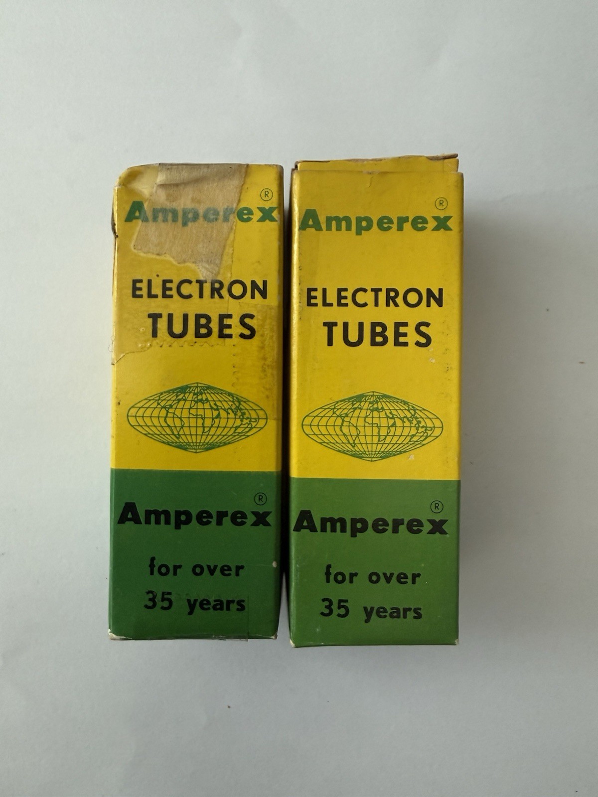 6DJ8 ECC88 Amperex NOS Matched Pair