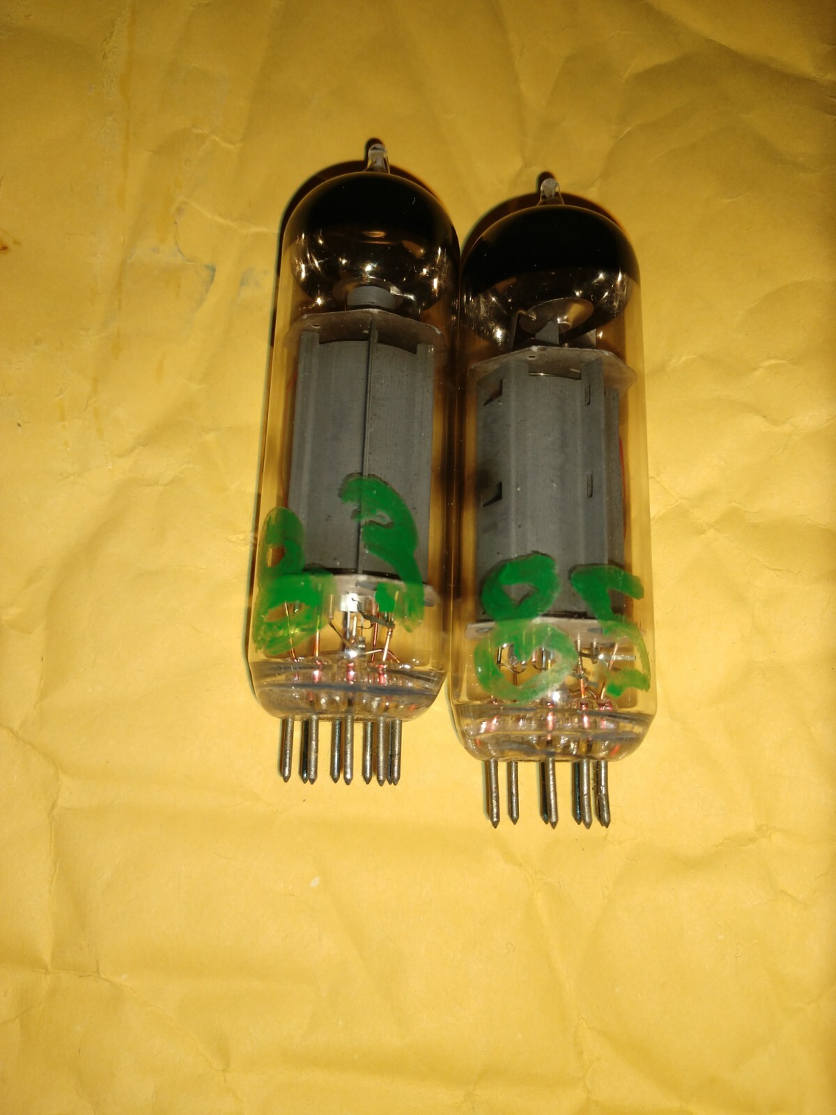 Ruby tubes EL84 Matched Pair