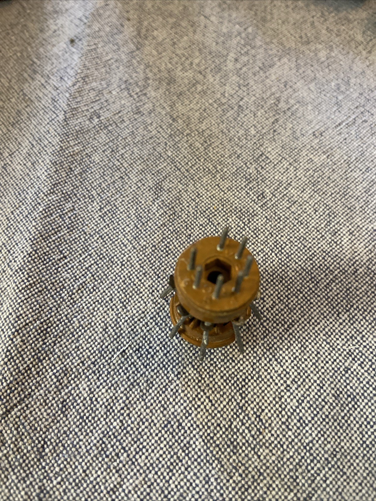 Vector 7 Pin Vacuum Tube Test Socket