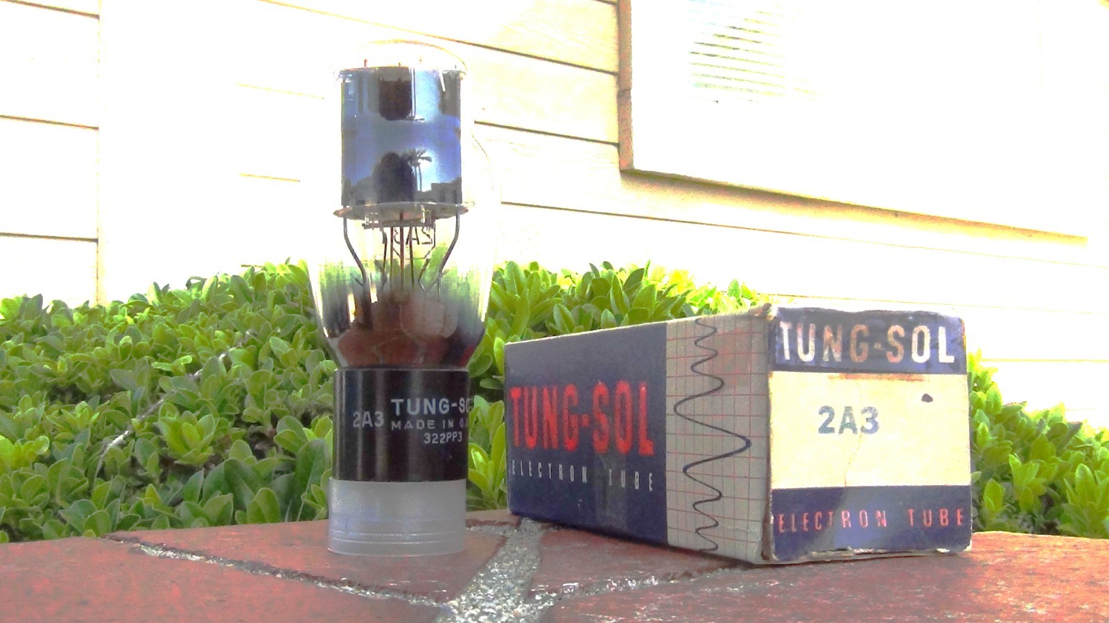 2A3 VT95 NOS/NIB Tung-sol Dual Plate Triode Tube-Tested-Free Shipping in the US