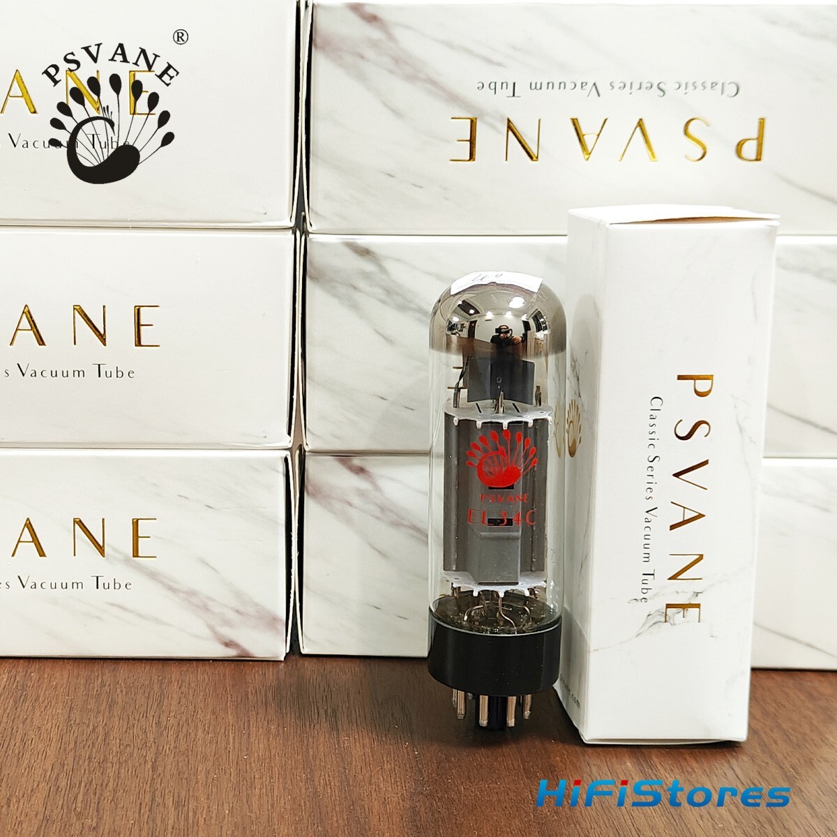 4PCS PSVANE EL34C Replaces EL34 EL34B 5881 6L6G 6CA7 6P3P KT77 Precision Matched