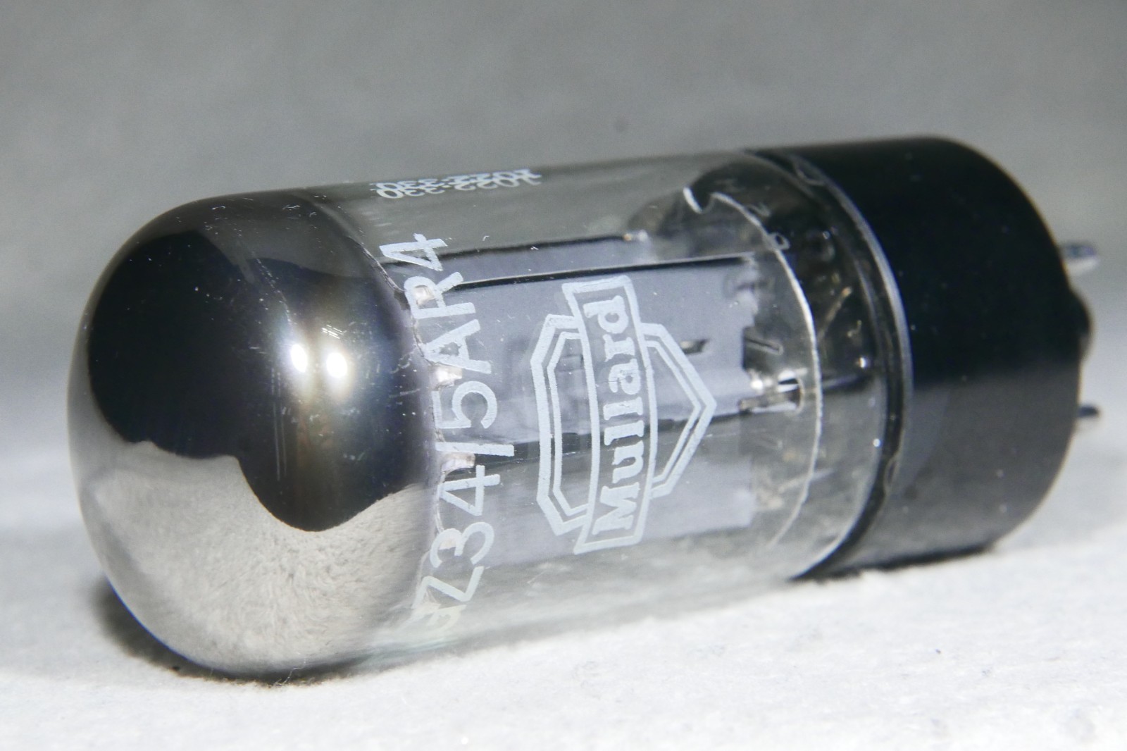 NOS/NIB Mullard GZ34/5AR4 OO-Getter 4 Notch Made in UK f32 B2H1 1962