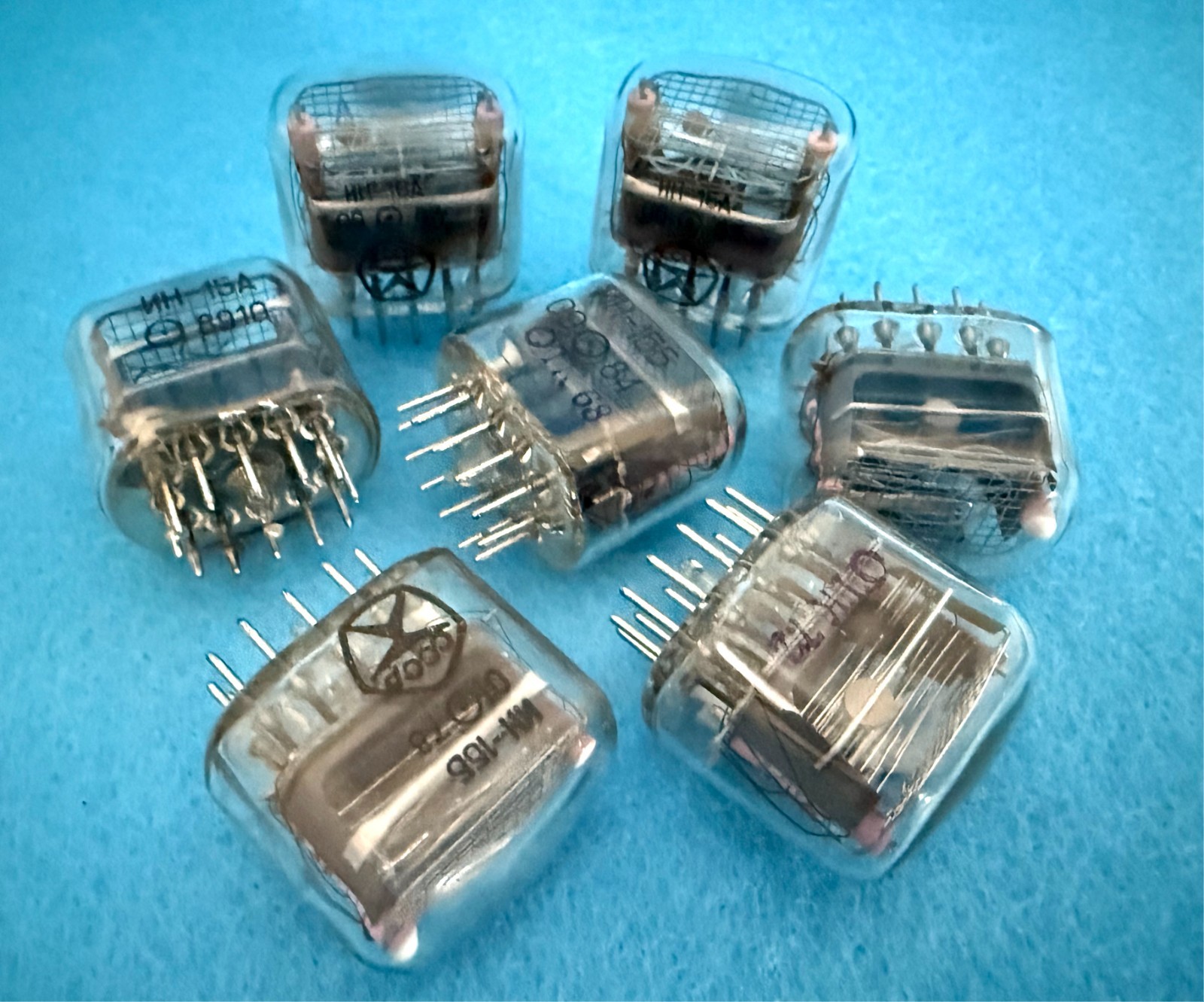IN-15A IN-15B Nixie Indicator Tube – Lot of 6