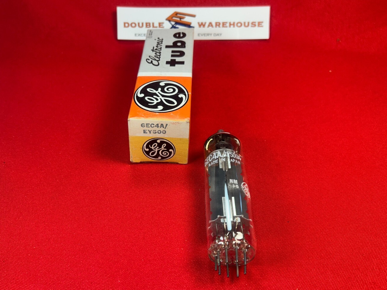 Vintage GE 6EC4A/EY500 Electronic Vacuum Tube