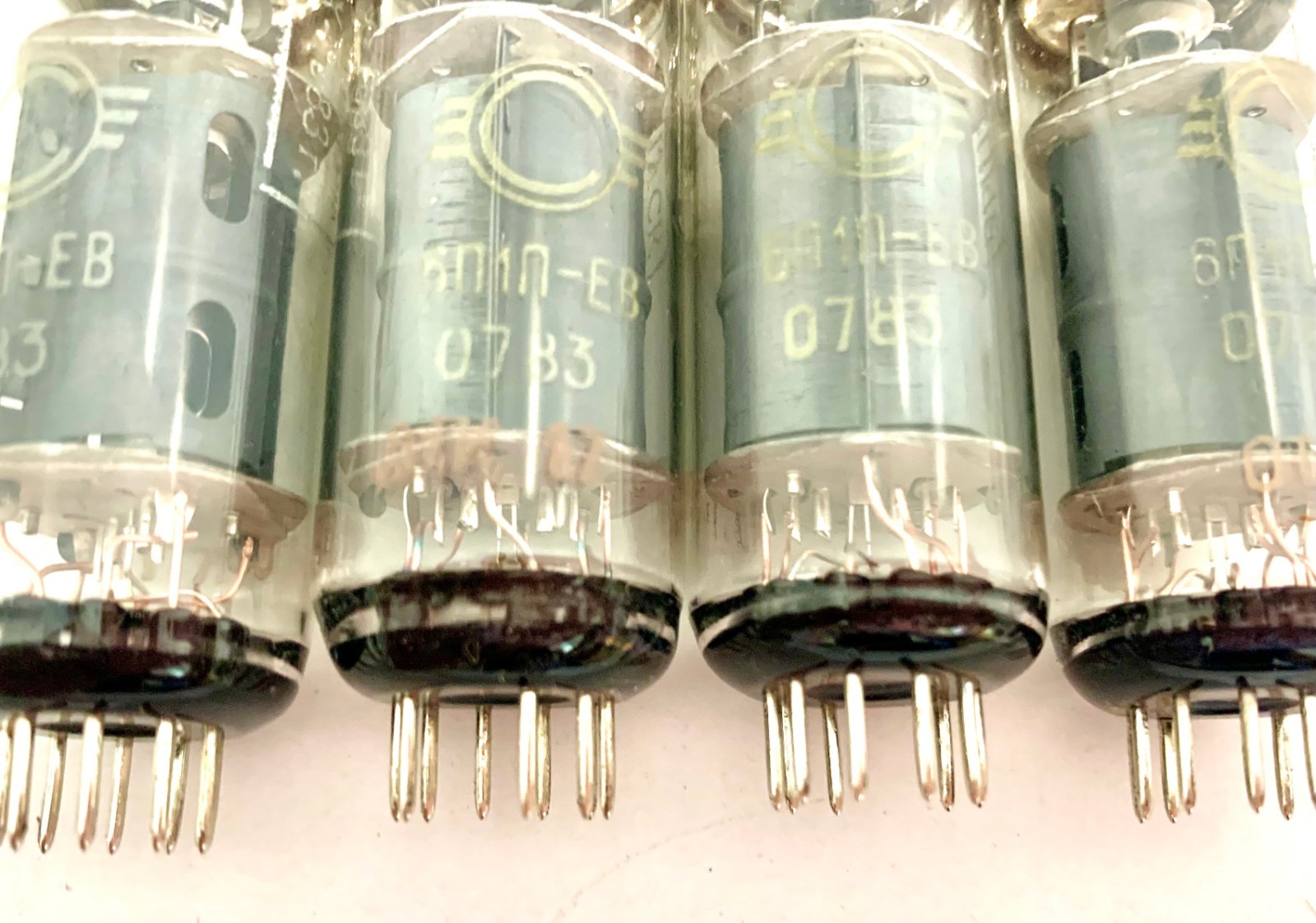 6P1P-EV 6П1П-ЕВ SVETLANA Tube Output Beam Tetrode – New – Same Date – Lot of 50